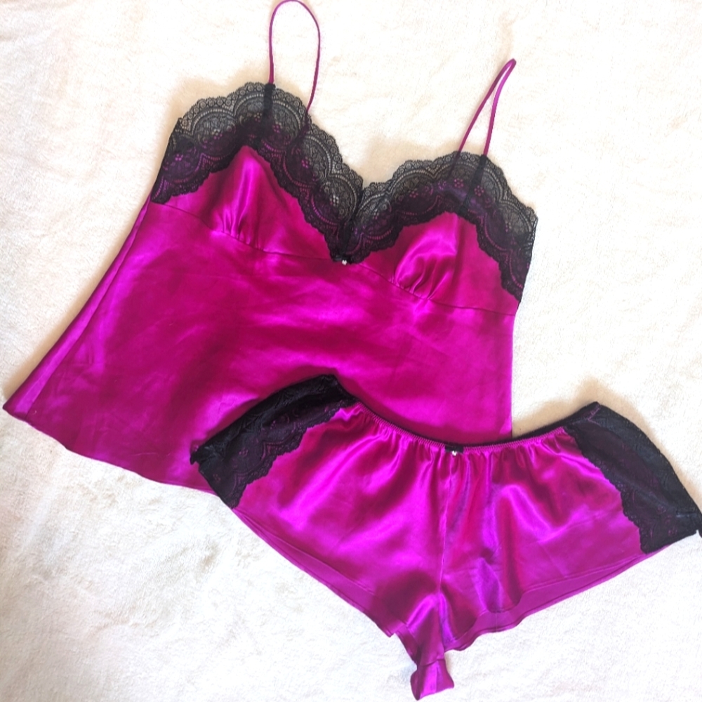 Victoria's Secret Satin Sleep Set